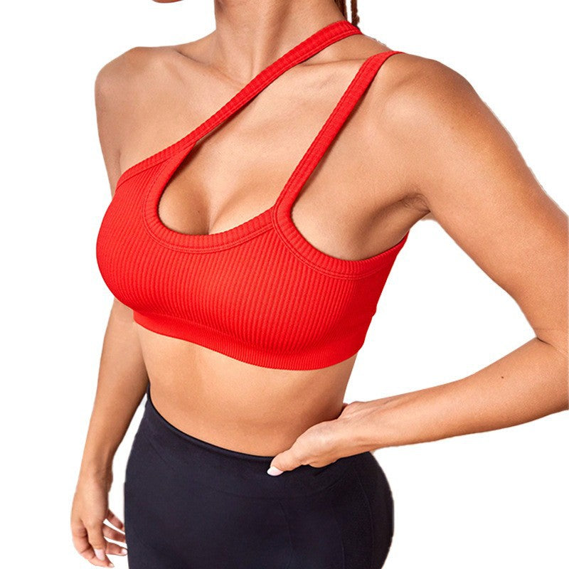 Sports Bra Women's High-strength Shockproof Can Be Worn Outside with Breast Suspenders Running Fitness Sexy Sports Underwear Women's Summer