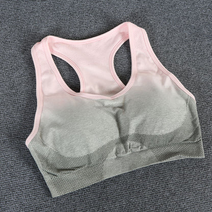 Summer Yoga Fitness Vest with Chest Pad Sports Vest Shock-proof Women's High-strength Outer Wear I-shaped Underwear