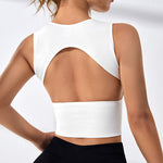 High-intensity Sports Underwear Women's Shock-proof Big Chest Yoga Vest Integrated Running Training Fitness Bra