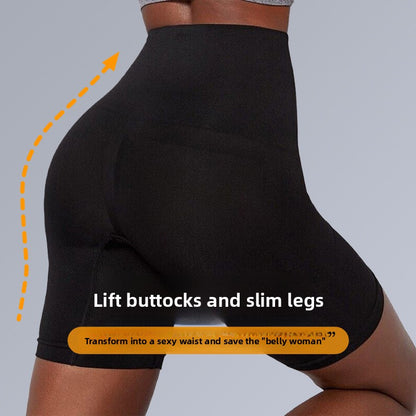 Yoga Pants Women's High Waist Hip Lift High Pressure Belly Pants Hip Lift Shaping Integrated Hip Lift Pants Women's Buttocks Seamless Fitness Pants