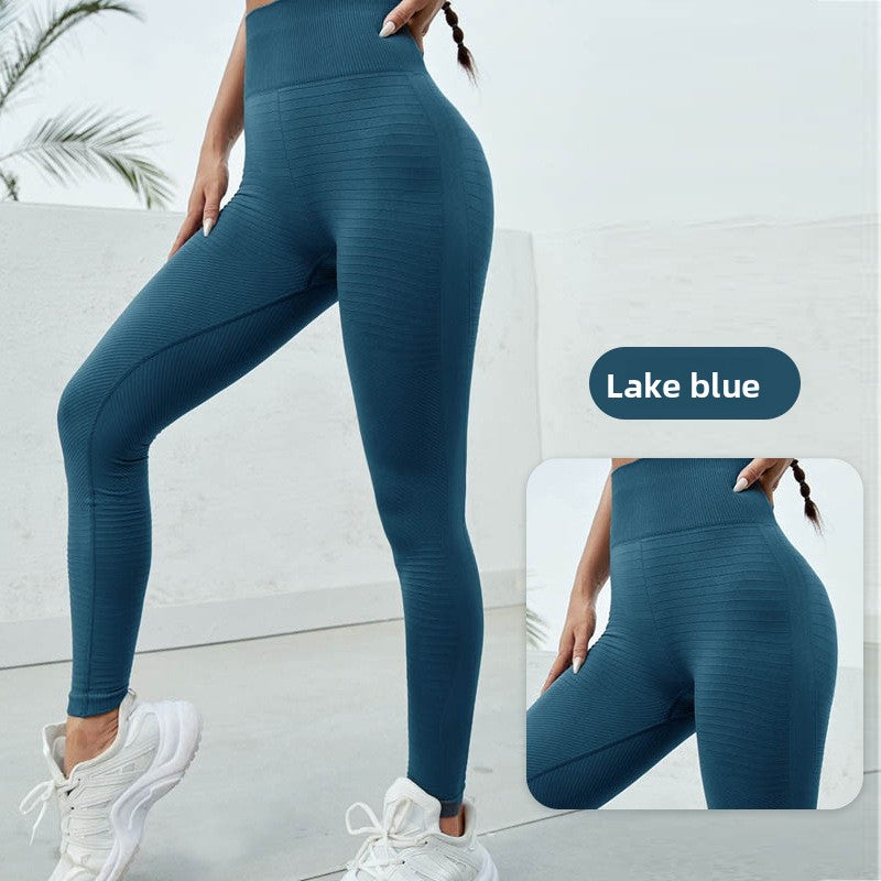 Wear Leggings, Lower Abdomen, Hip Lift, Body Sculpting, Seamless Fitness Pants, Women's Thermal Pants, Long Johns, Tight High Waist, Lower Abdomen and Hip Lift