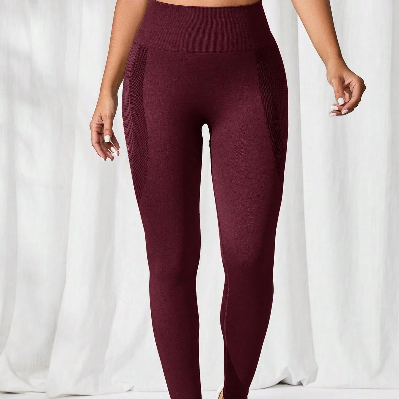 American Sports Style Yoga Pants Nine Points Women's Hip Yoga Pants Women's Yoga Trousers Peach Hip Seamless Fitness Pants