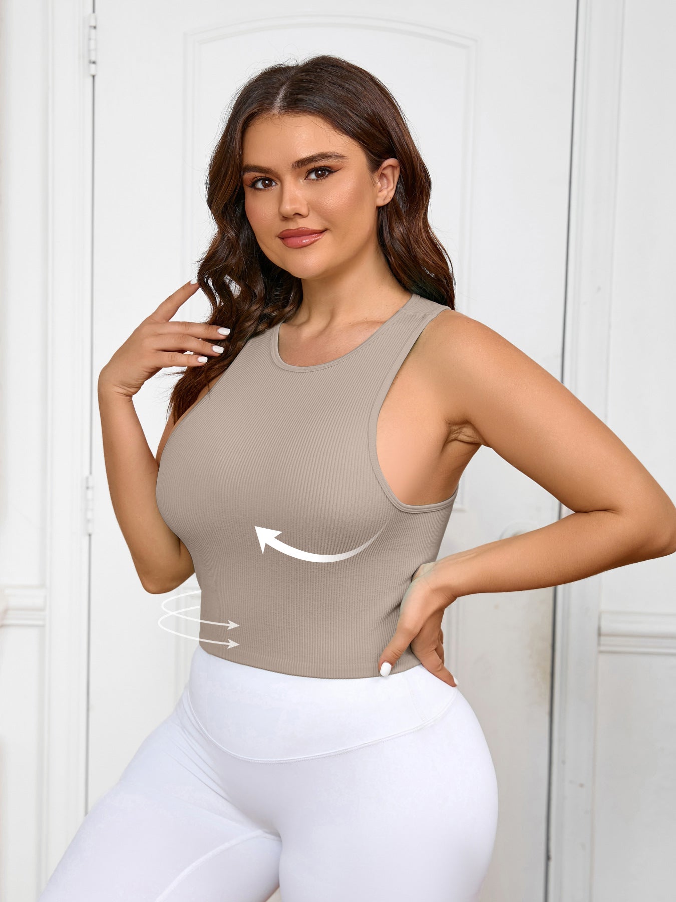 Summer Large Size Yoga Vest High Strength Women's Extended Quick-drying Vest, Fat Large Size Fitness Vest Women's Summer