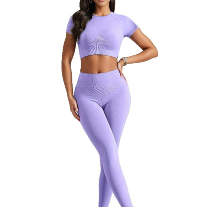 Yoga Suit Women's High-end Morning Running Fitness Suit Gym Professional Sports Suit