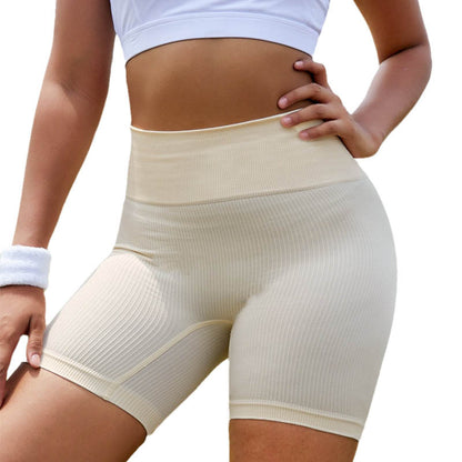 Hot-selling Summer Belly and Buttocks Running Three-point Fitness Pants High-waisted Peach Buttocks Sweatpants Nude Yoga Pants