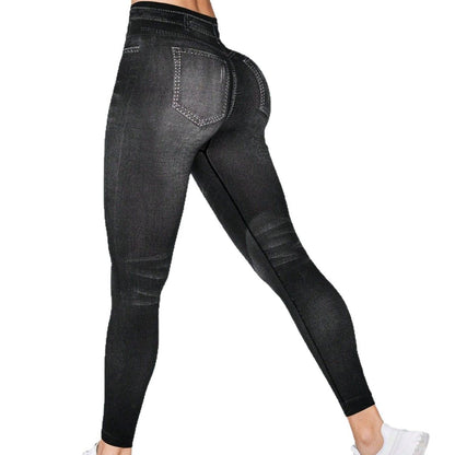 Lulu Yoga Pants Women's High Waist and Hip Lift Outer Wear High Elastic Printing Tight Fitness Trousers Fitness Clothes Women's Summer Pants