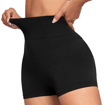 Peach Hip Yoga Pants Three-point Hip Line, High-waisted Yoga Pants Quick-drying Sports Three-point Pants Summer Fitness