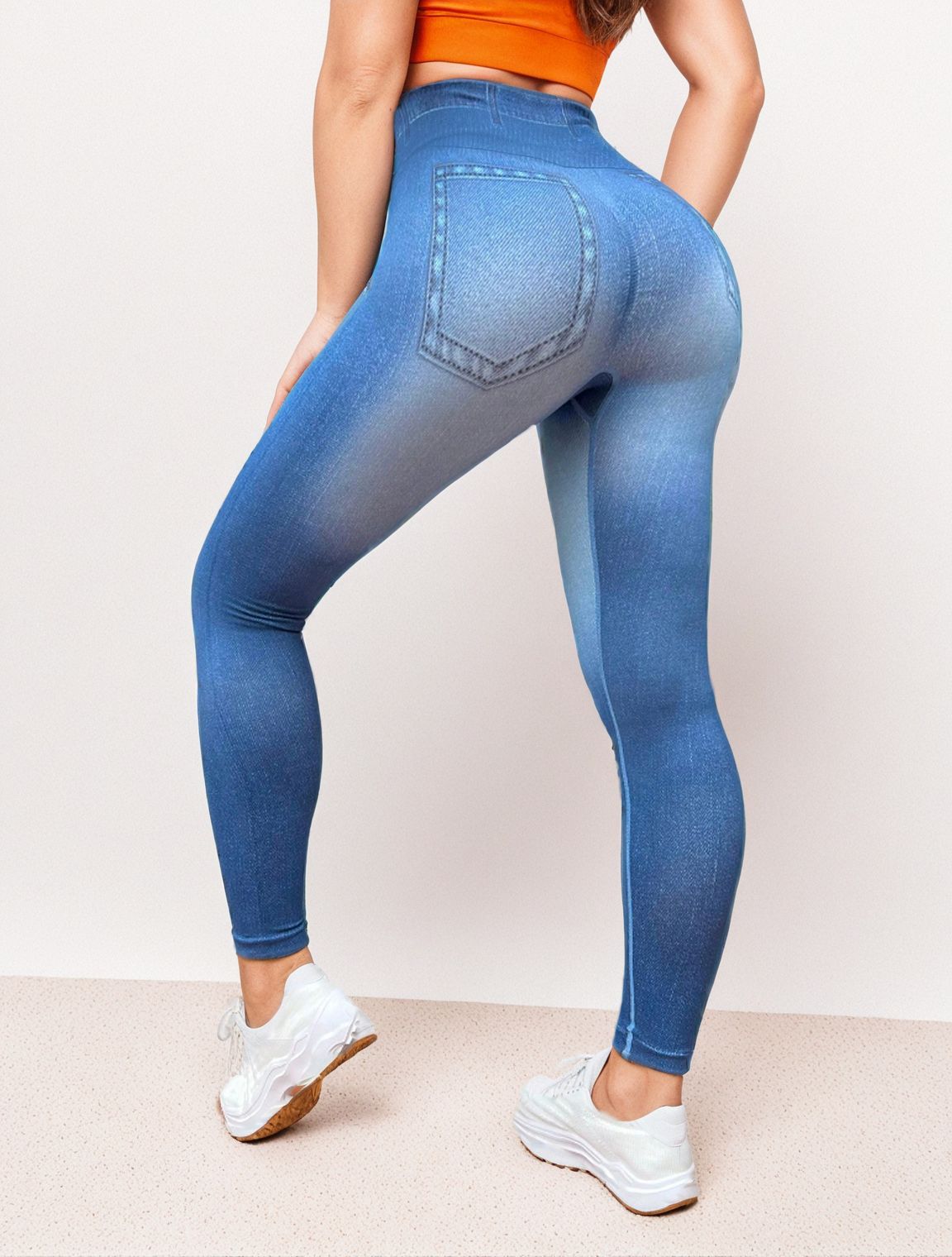 Lulu Yoga Pants Women's High Waist and Hip Lift Outer Wear High Elastic Printing Tight Fitness Trousers Fitness Clothes Women's Summer Pants