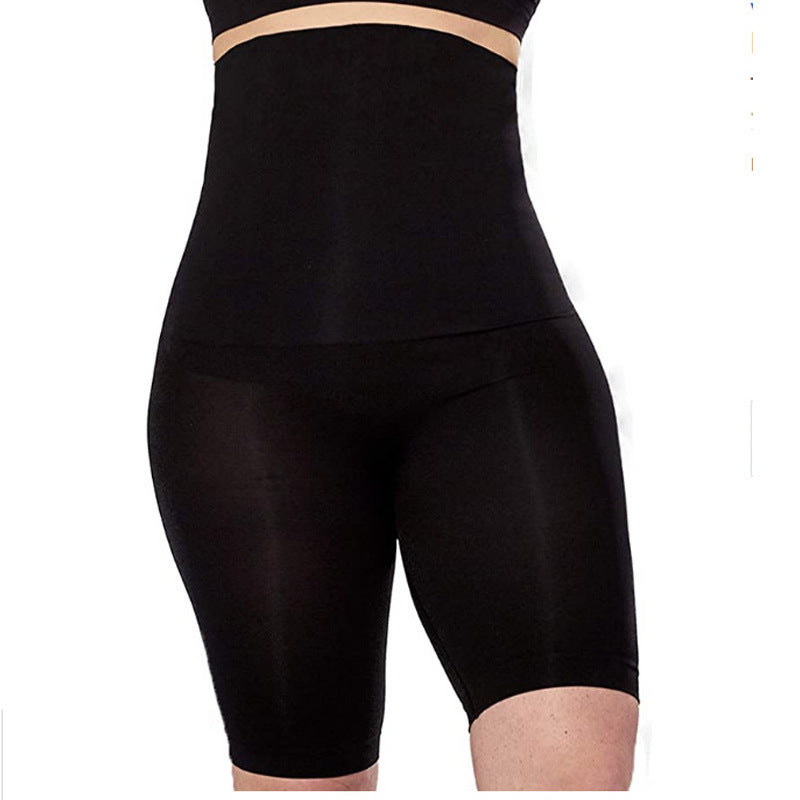 High Waist Abdomen and Hip Pants Close Small Belly Strong Waist Hip Postpartum Shaping Close Hip Suspension Safety Underwear Women