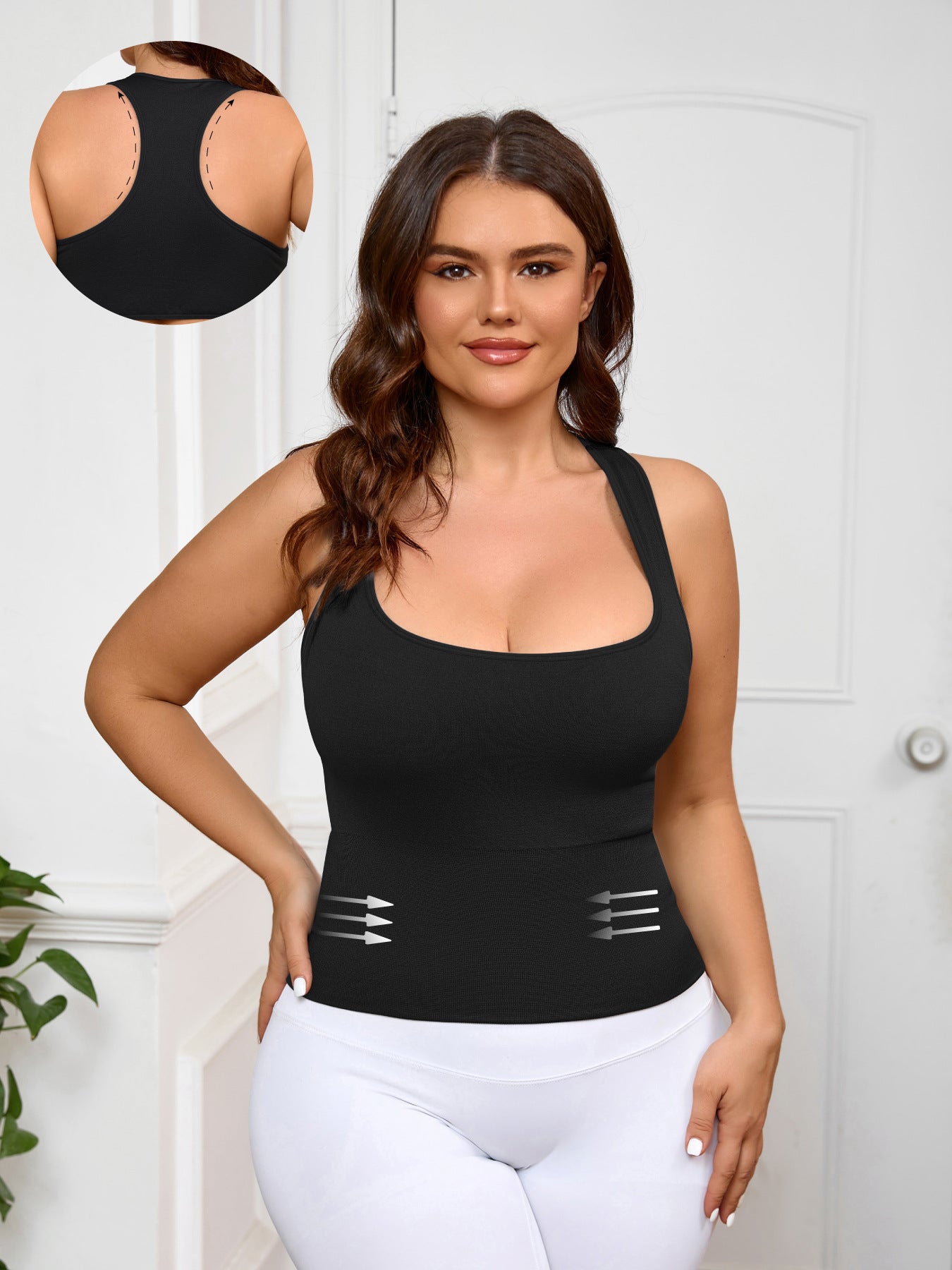 Summer Large Size Fitness Vest, I-shaped Lulu, The Same Large Size Yoga Top, High-end Sports Yoga Vest