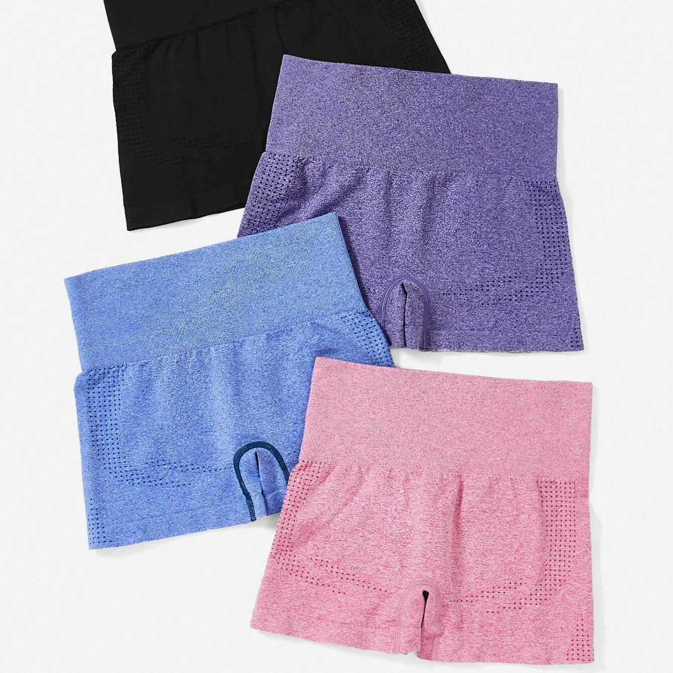 Spot Yoga Shorts Women's Summer Wear Nude Hip-lifting Sports Shorts Tight Elastic Sports Fitness Three-point Pants