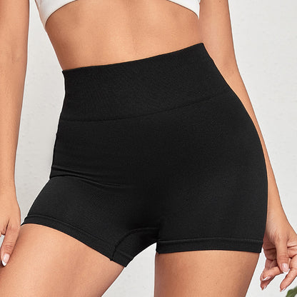 Three-point Pants Yoga Women's Ice Silk Quick-drying Shorts Women's Yoga Hip-lifting Shorts Fitness Pants Women's Peach Hip 3-point Pants