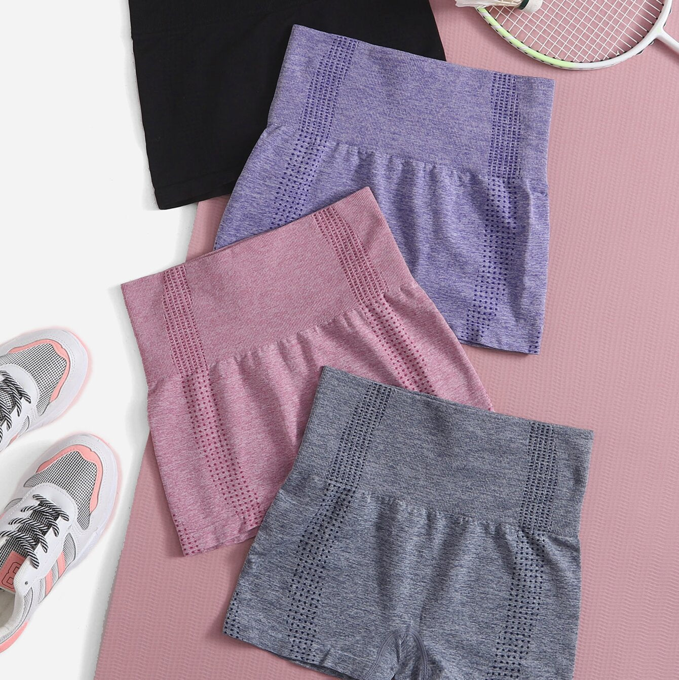 Explosive Yoga Suit Seamless High-waisted Running Hip Pants Suit Quick-drying Long-sleeved Sportswear Women's Suit