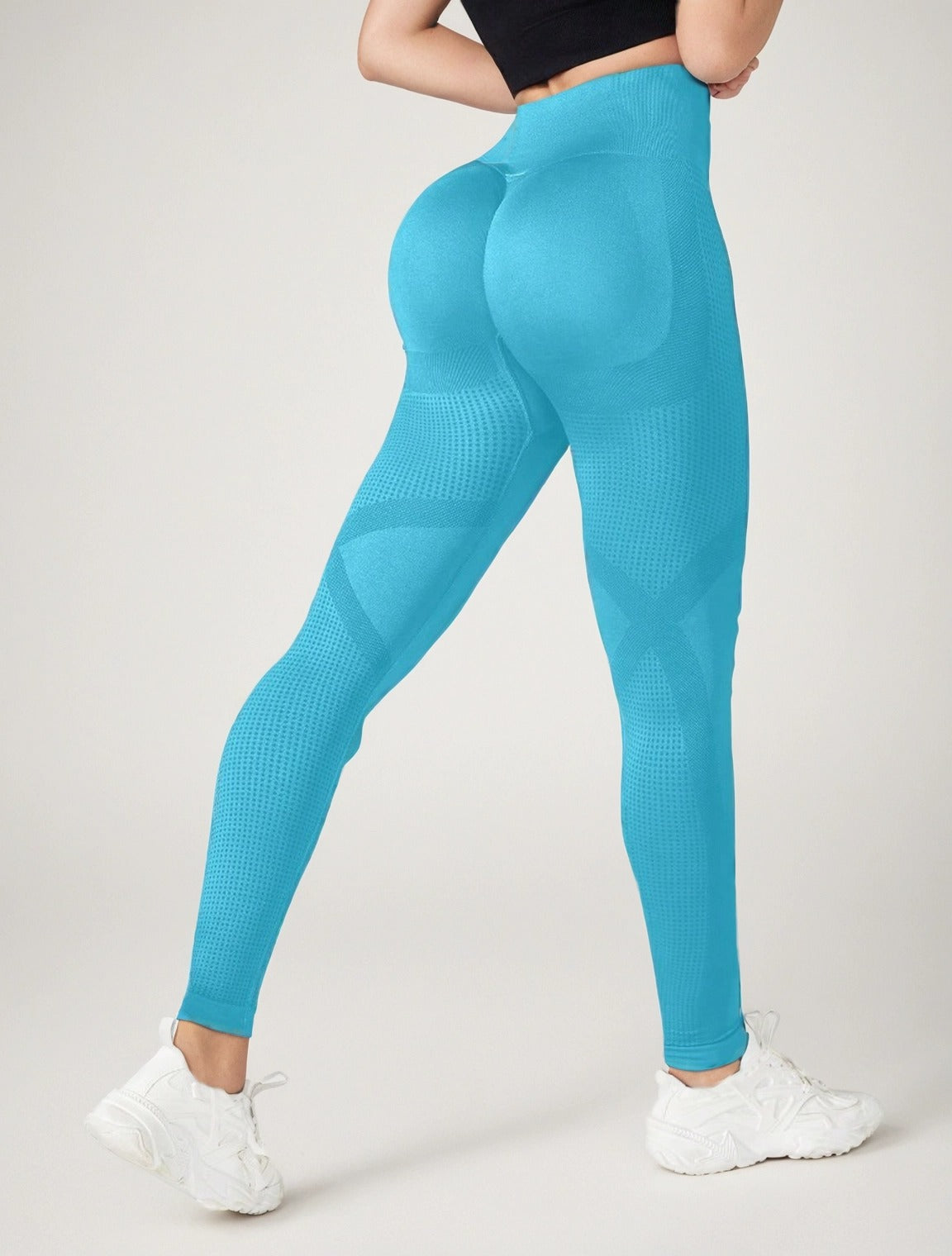 Peach Hip Yoga Pants Women's Sports High Waist Hip Lift Sports Trousers Women's Outer Wear Anti-light Gym Special Quick Drying