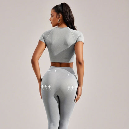 Yoga Suit Women's High-end Morning Running Fitness Suit Gym Professional Sports Suit