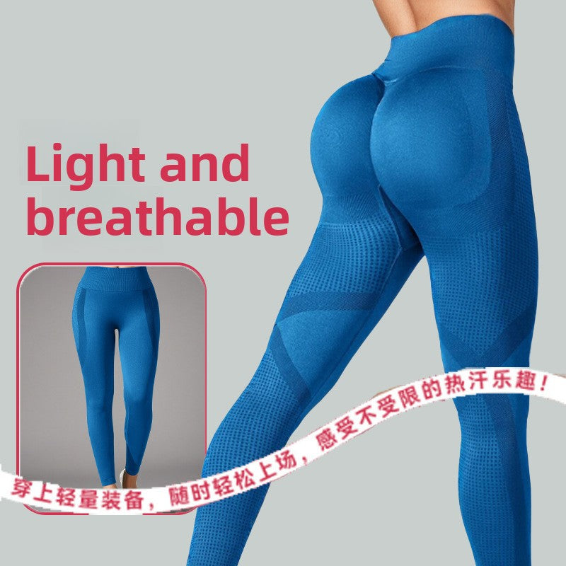 SHE IN HOT SELLING Yoga Clothing Yoga Fitness Clothing Pants Women's Sports High Waist Tight Hip Lift Belly Yoga Fitness Pants