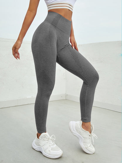 High-waisted Yoga Pants Hip-lifting Nude High-end Peach Hip Fitness Pants European and American Sports Pants Fitness Pants Female Running Female Summer