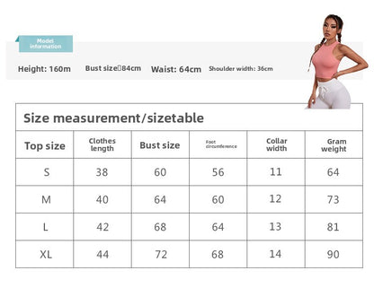 European and American INS Hot-selling Yoga Vest Women's Top Quick-drying Outer Wear Integrated Sports Underwear Versatile Fitness Vest