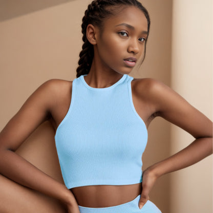 Professional Yoga Vest Women's Summer Sports Vest Women's Fitness Running Yoga Vest Advanced Sense Tight