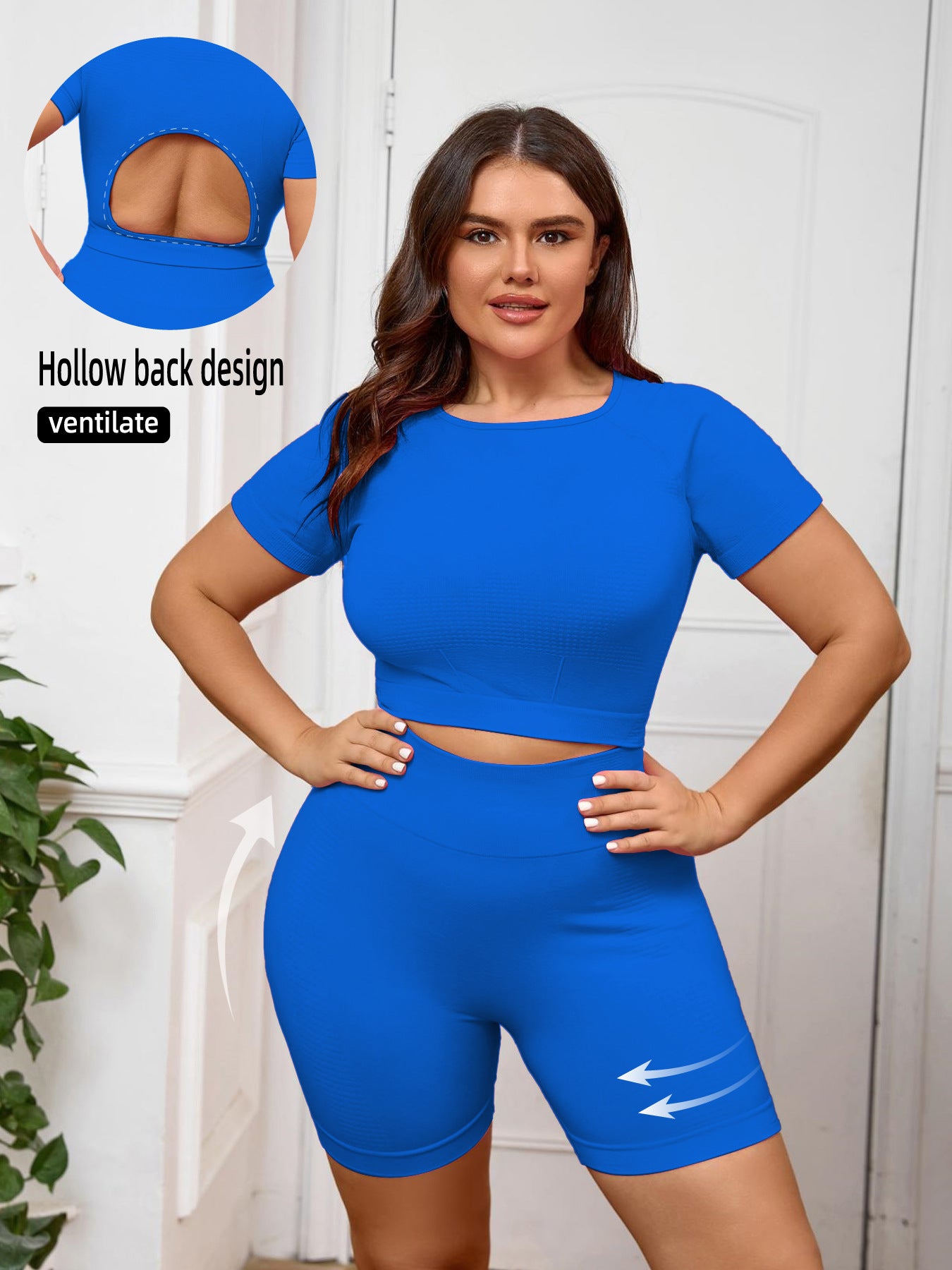 Large Size Yoga Suit Women's Quick-drying Summer High-strength Tight Suit Large Size Fitness Suit Women's Fat 100kg