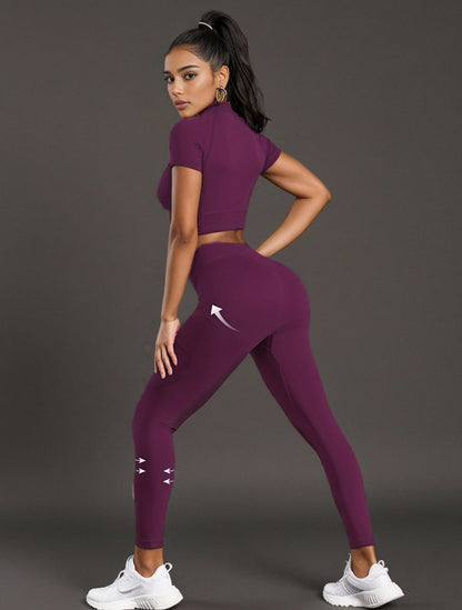 Yoga Pants High Waist Hip Lift Quick Drying Tight Women's Yoga Sports Fitness Suit