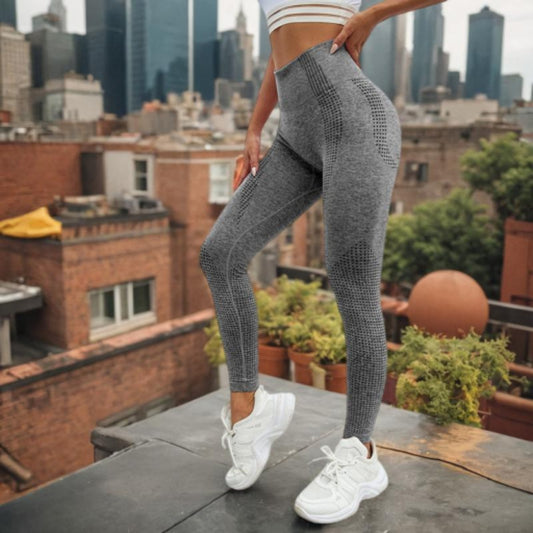 High-waisted Yoga Pants Hip-lifting Nude High-end Peach Hip Fitness Pants European and American Sports Pants Fitness Pants Female Running Female Summer
