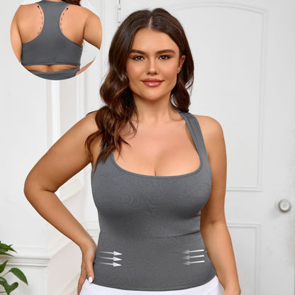Summer Large Size Fitness Vest, I-shaped Lulu, The Same Large Size Yoga Top, High-end Sports Yoga Vest