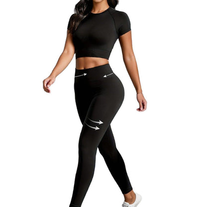 Yoga Pants High Waist Hip Lift Quick Drying Tight Women's Yoga Sports Fitness Suit