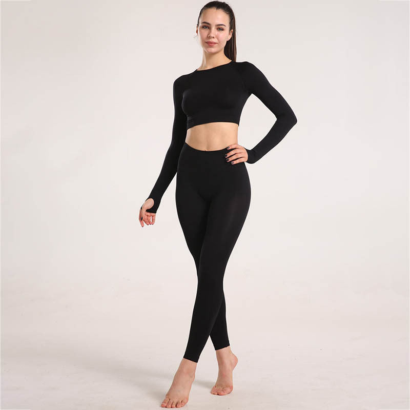 Summer Professional Vest Yoga Suit Suitfashion Suspender Bra Short-sleeved Yoga Suit Women's Cross-border Yoga Suit