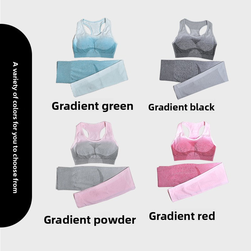 Yoga Suit, High-end European and American Tie-dye Suit, Yoga Suit, Sports Bra for Women, High-strength Shockproof and Anti-sagging.