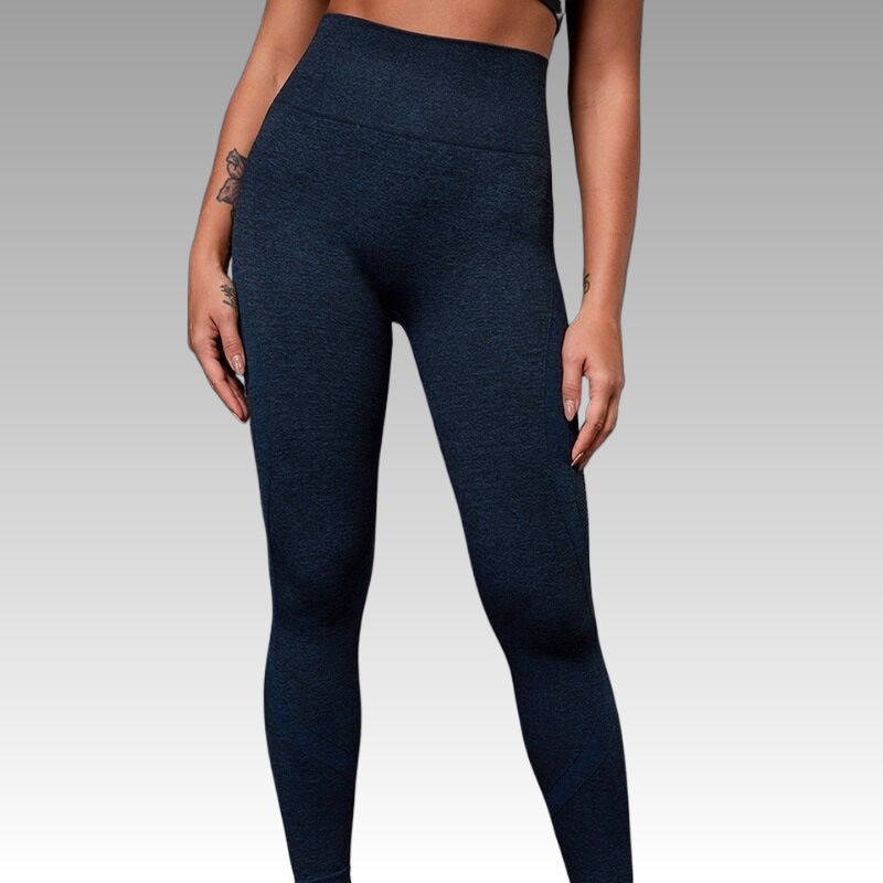 Yoga Pants No Embarrassment Line High Waist Trousers Wear Sports Knitted Yoga Pants B Seam Fitness Pants Women Peach Buttocks